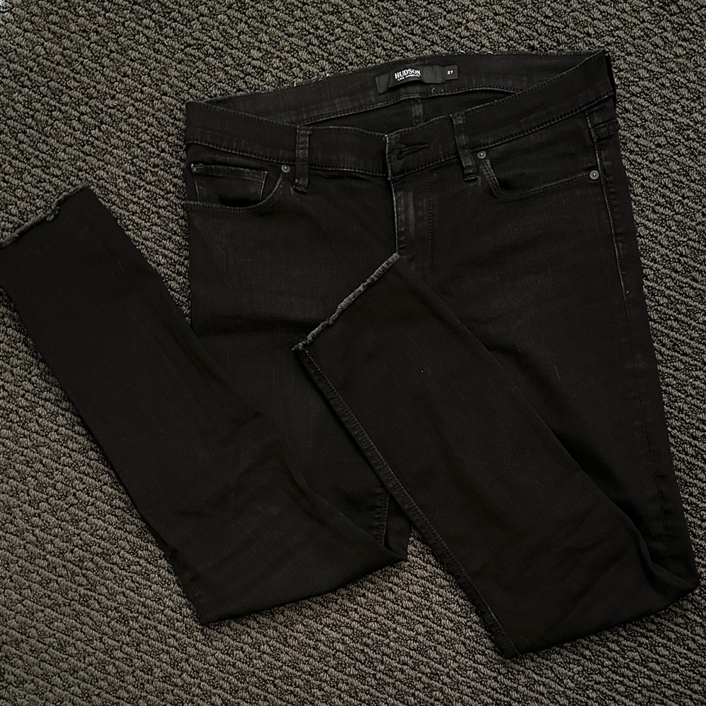Hudson Jeans Black Skinny Jeans